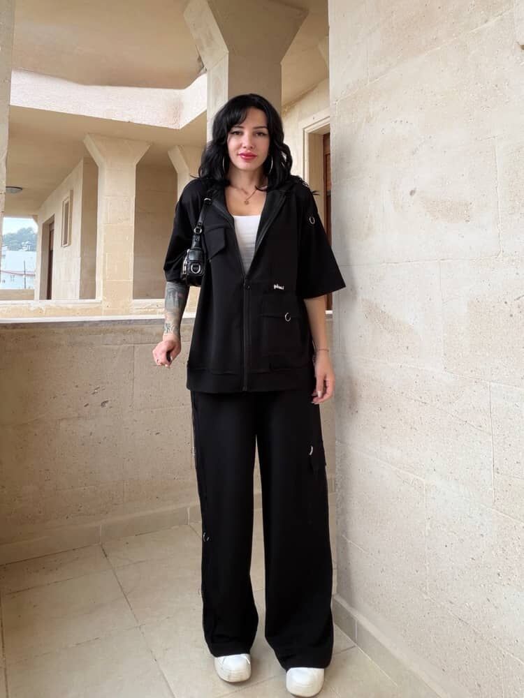 Oversize Modern Alt Üst Takım