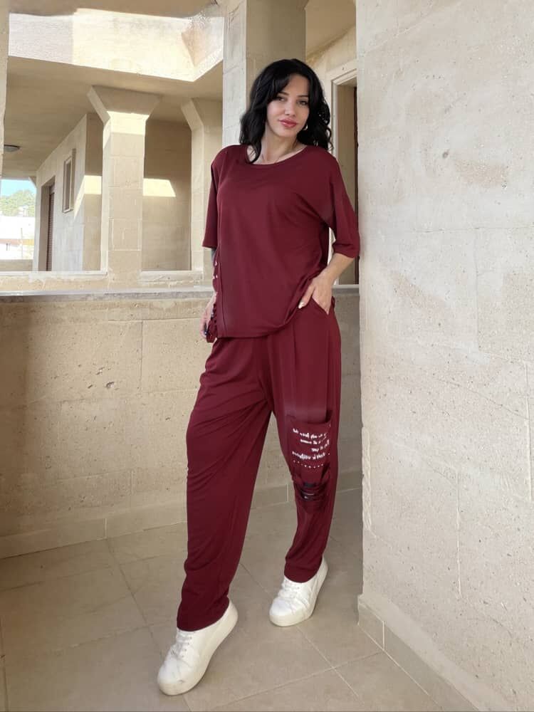 Rahat Kalıp Tasarım Takım Bordo