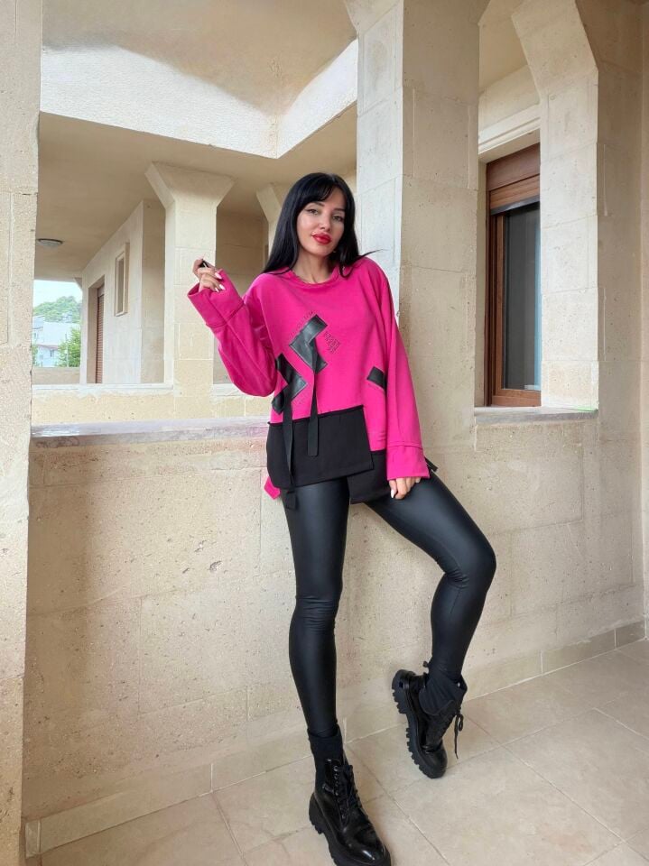 Tasarım Bluz Pembe