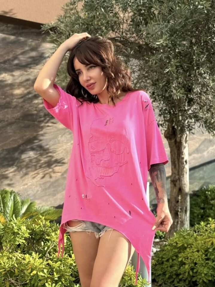 Tasarım Tişört (FUŞYA)