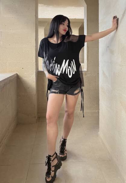 File Detay Tasarım Tişört Siyah